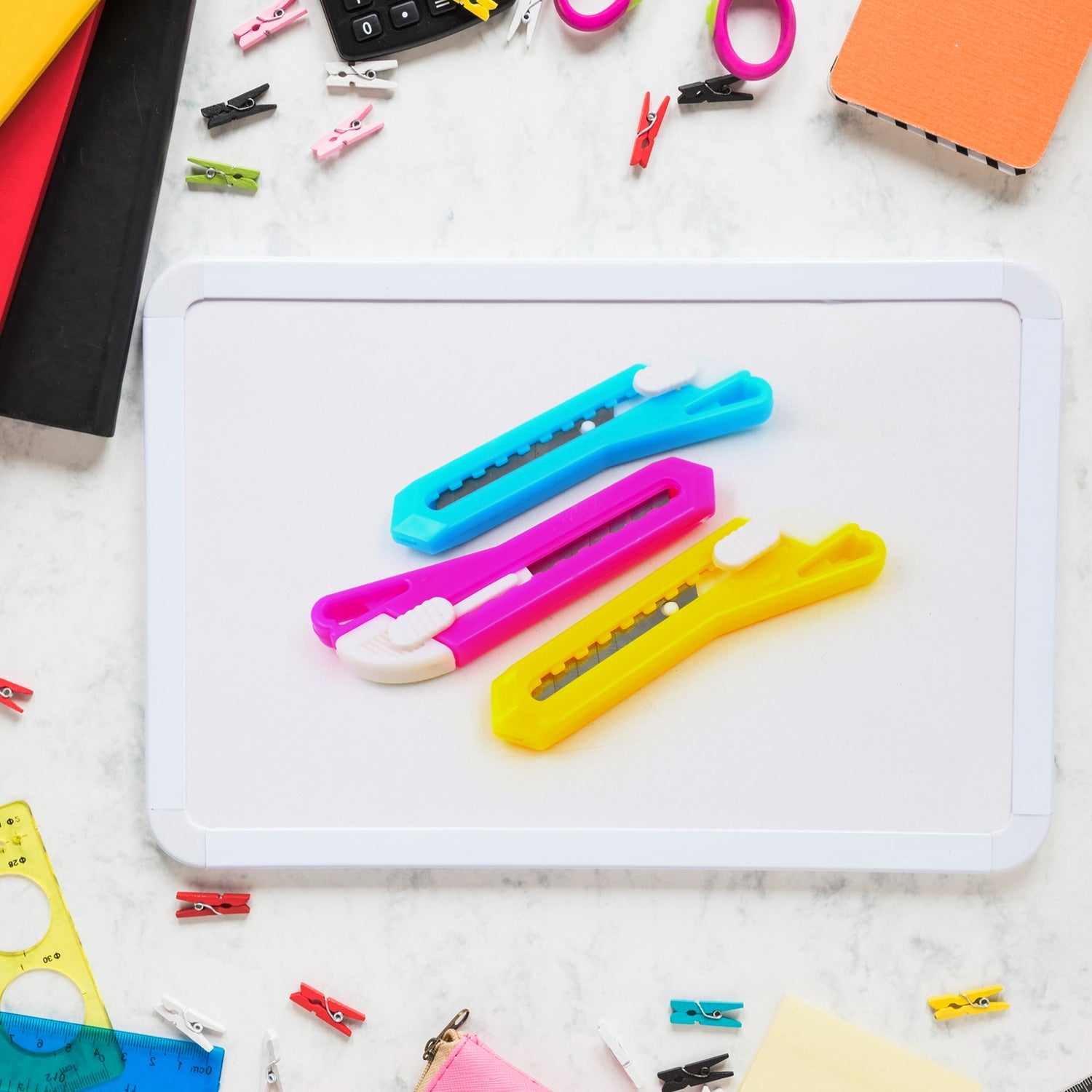 Multi-Use Small Iron Cutter, Utility Knife (3 Pcs Set) Multi-Use Small Iron Cutter, Utility Knife (3 Pcs Set)